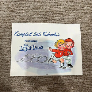 Vintage Campbells soup kids calendar 1980 - like new
